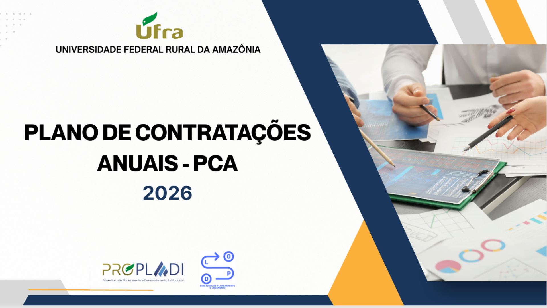 Plano de Contratações Anual (PCA) 2026 da UFRA